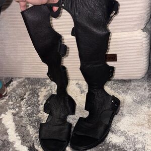 Gladiator style shoes